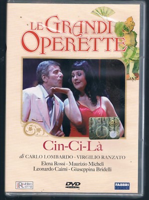 LE GRANDI OPERETTE CIN CIN LA' DVD RAI TRADE FABBRI ED SIGILLATO!!!