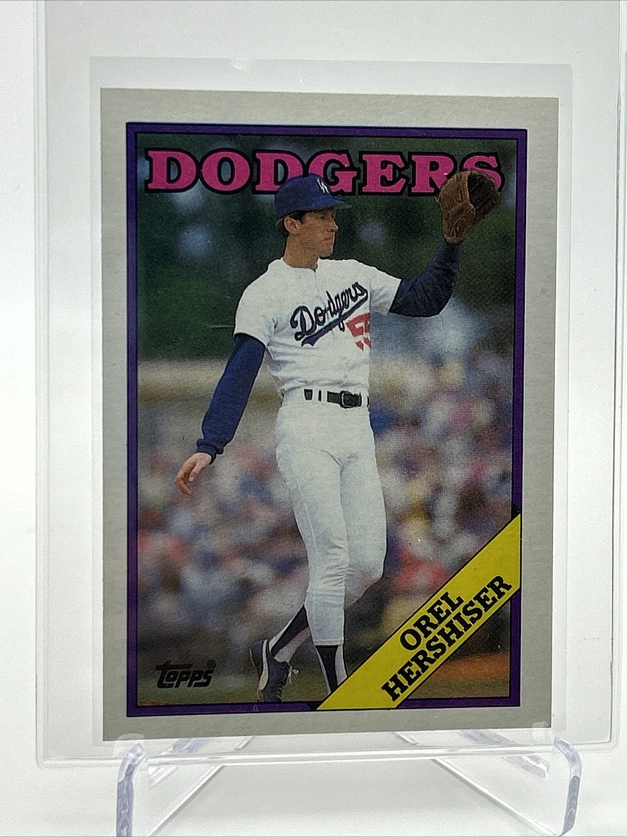 1988 topps sales orel hershiser