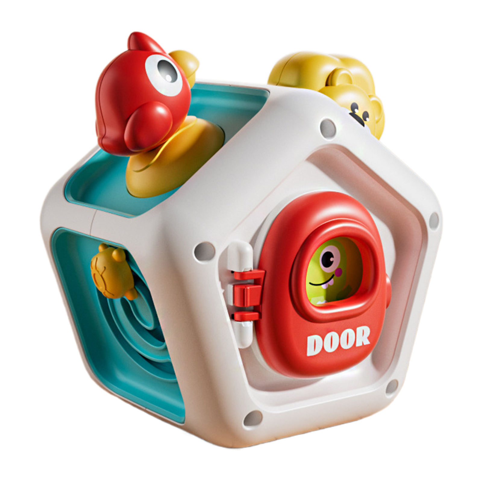 Seven-sided Busy Ball Sensory Busy Cube Travel Learning Toy For Kid Aged 6 Month