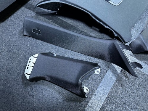 BMW 4 G22 M4 G82 Dachhimmel Schiebedach Säulenverkleidung Satz Anthrazit Schwarz - Picture 15 of 24