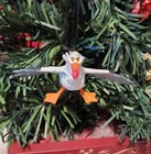 DISNEY LITTLE MERMAID ARIEL SCUTTLE SEABIRD CUSTOM CHRISTMAS ORNAMENT NEW CUTE