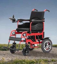 Foldable Powerchair Electric Wheelchair All Terrain 4 Wheels Mobility Scooter