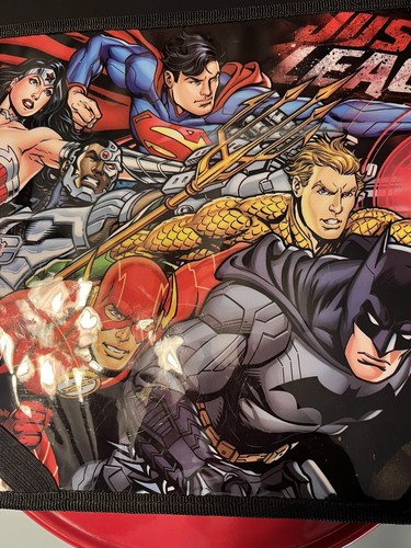 DC Comics Justice League Dry Erase Travel Lap Desk Coloring Art Kit Zip Folder - 第 2/5 張圖片
