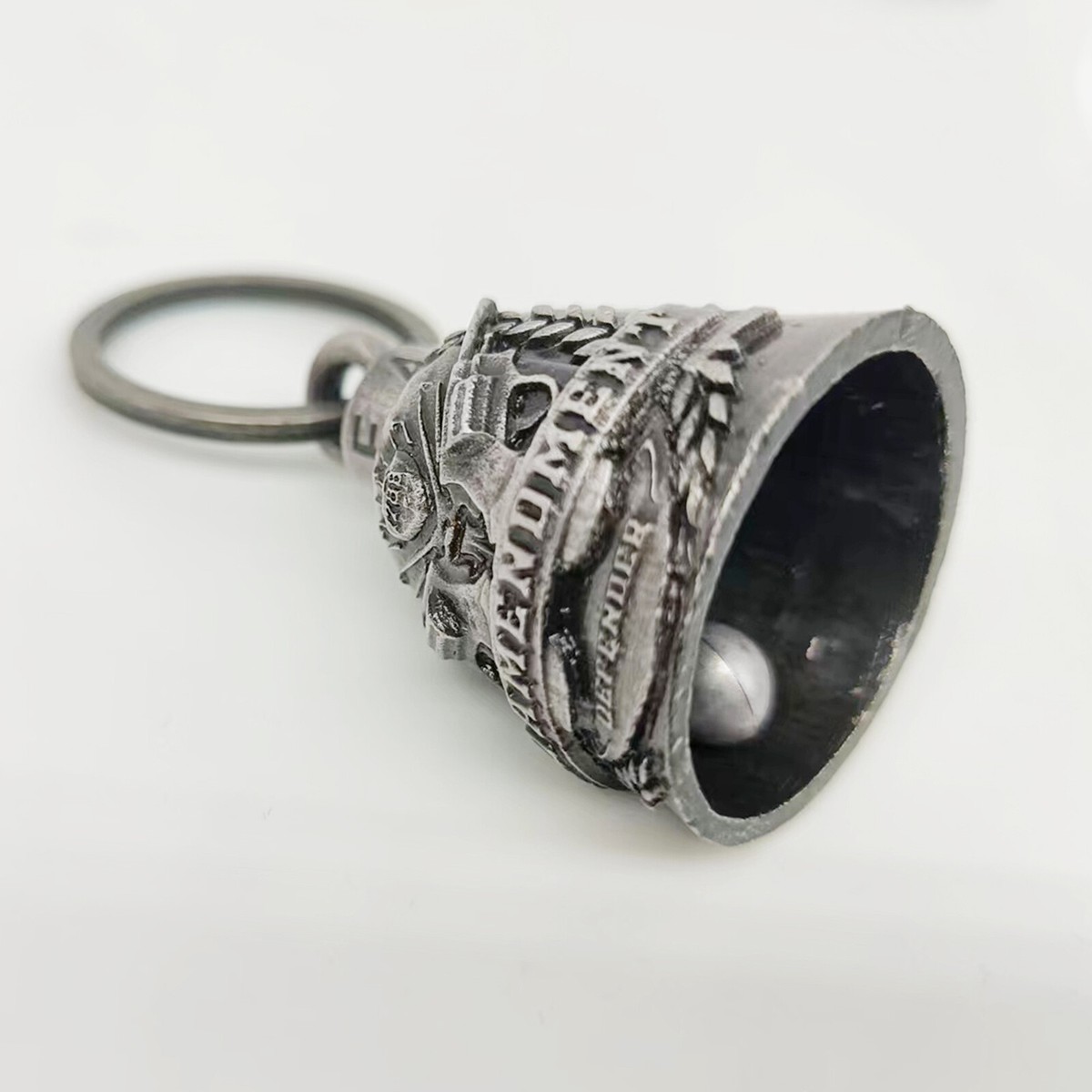 Motorcycle Biker Guardian Bell W/ Hanger Rider Riding, Moto