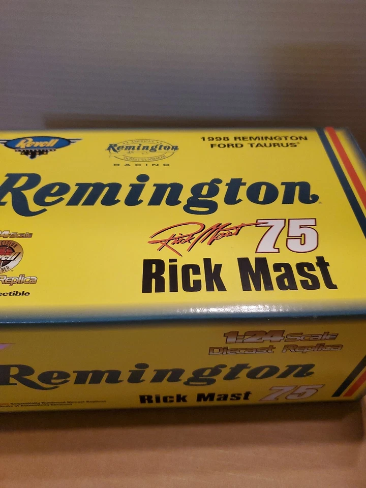Rick Mast #75 Remington Ford Taurus 1998 1/24 Revell NASCAR diecast nuevo Foto 3 de 4