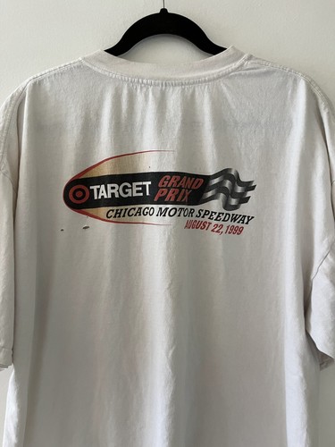 1999 Chicago Motor Speedway Inagural Season Men's XXL 2XL T-Shirt Vintage 90s - Picture 11 of 12