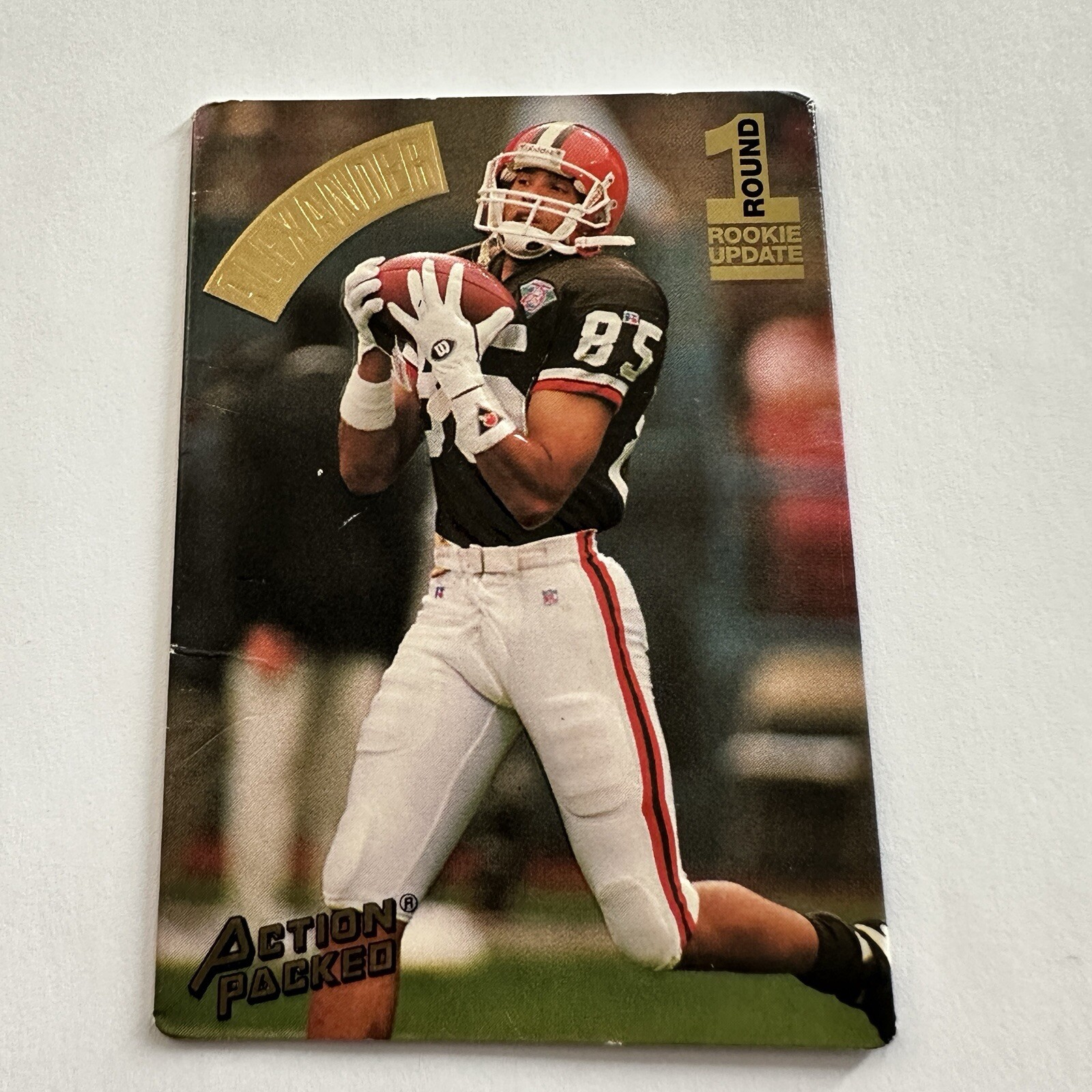 1994 Action Packed Derrick Alexander #148 Rookie RC Cleveland Browns