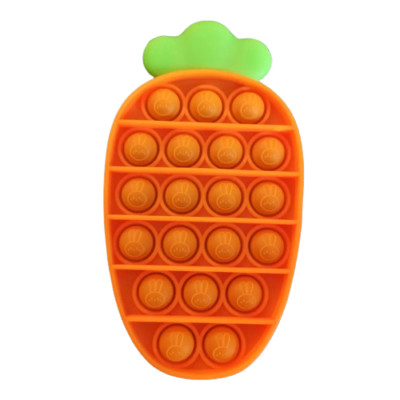 Pop Fidget Push Bubble Sensory Stress Toy Relief Silicone Game Rainbow Toys New