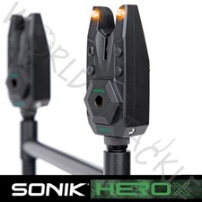 Sonik Hero X Allarme Morso Singolo Arancione LED Carpa Pesca Grossa