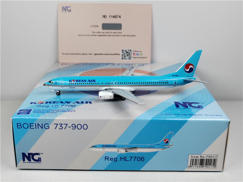 KOREAN AIR 737-900ER 大韓航空 コリアン ph 1:400 Amazon.com: for NG Model for Korean Air for Boeing 737-900