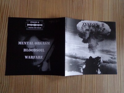 Zyklon-B-Blood Must Be Shed 7'' Vinyl Reissue 2008 Limited 306