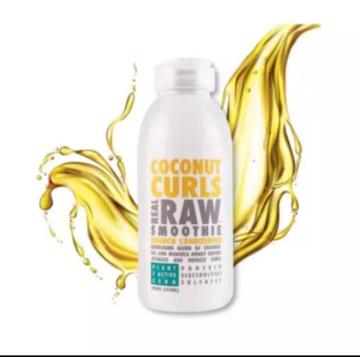 Real Raw Coconut Curls Hair Conditioner Raw Smoothie