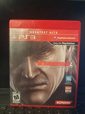 Metal Gear Solid 4 PlayStation 3 PS3 CIB Complete Tested PS3