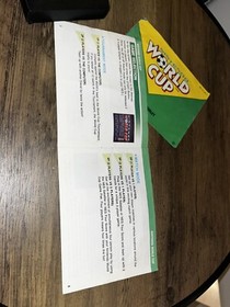 Nintendo World Cup Nintendo Nes Game PAL A  Version With Manual