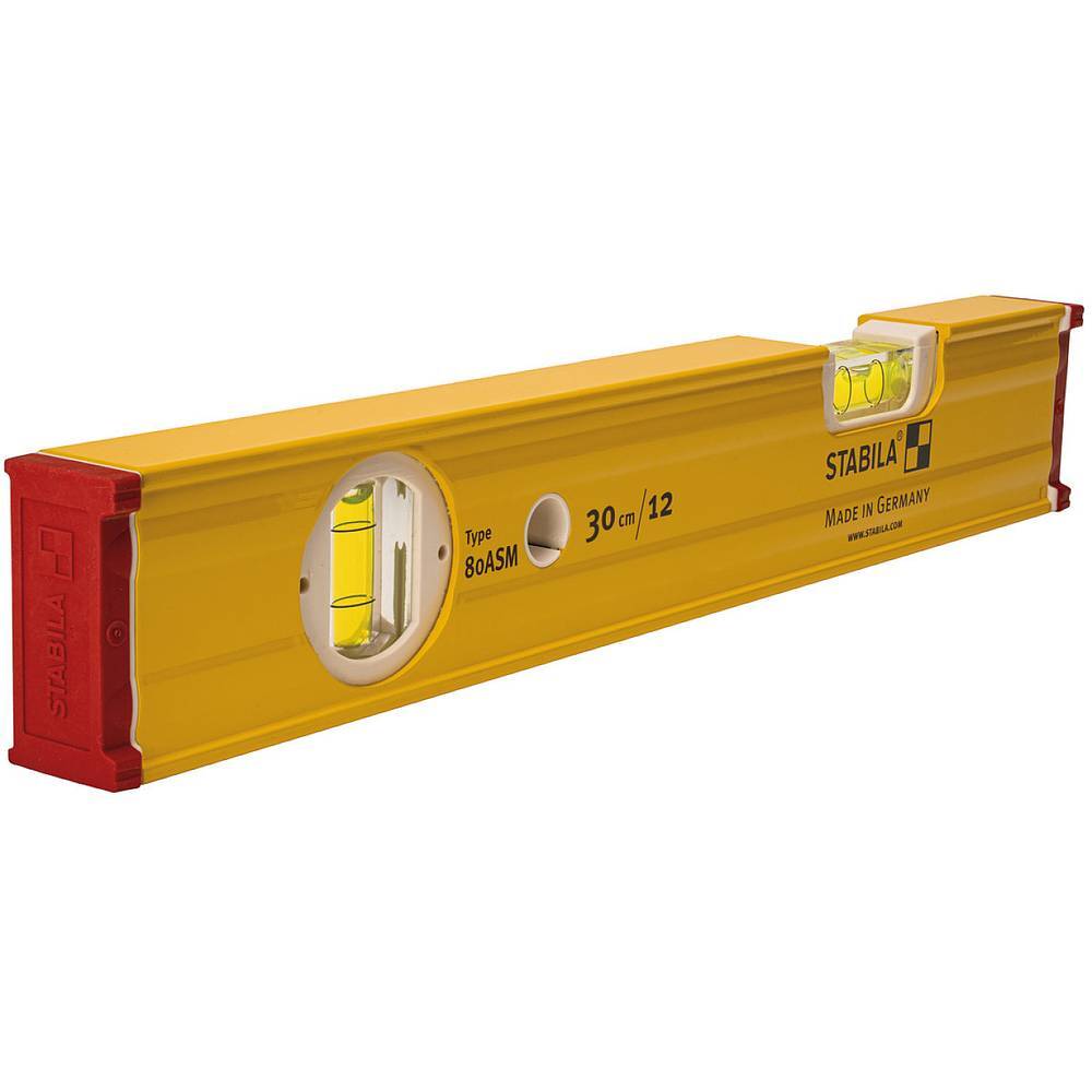 Stabila Type 80 ASM 19676 Livella a bolla in metallo leggero con magnete 300 mm