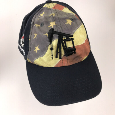 Country Mark Fueling Freedom 2015 Oil Rig American Flag Cap