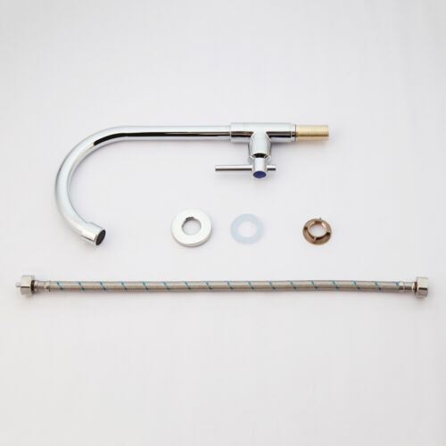 Grifo mezclador fregadero de orificio de cocina/baño cromo cocina/baño de mango único grifo - Imagen 10 de 10