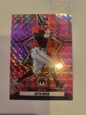 Seth Beer Pink Camo Rookie 2022 Panini Mosaic Baseball #201