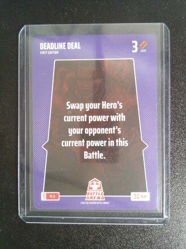 2024 Bo Jackson Battle Arena DEADLINE DEAL- SSP Play Card #PL-5 Highly Sought!