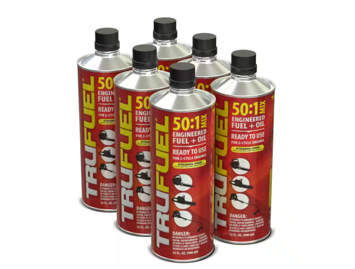 TruFuel  32 oz . 2-Cycle 50:1 Pre-Mixed Fuel and Oil  (6-Pack)