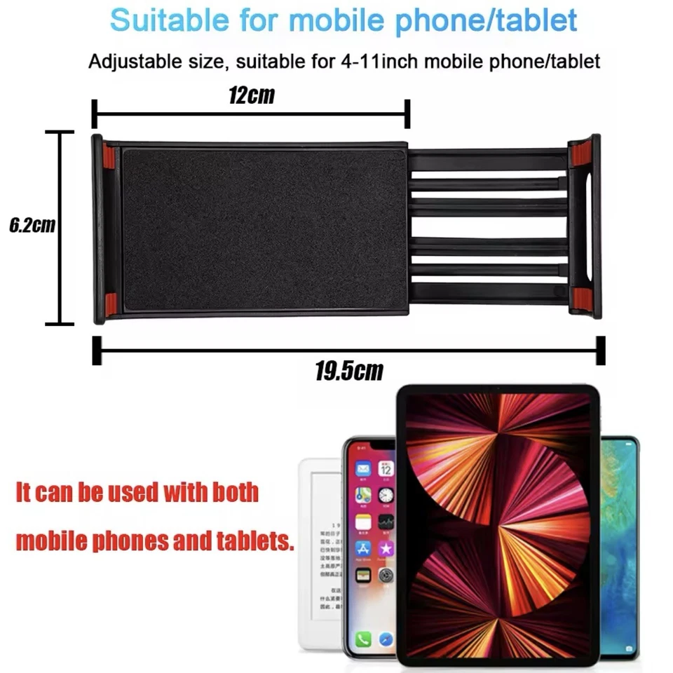 Heavy Duty Car CD Slot Mount for iPad Tablet Universal 4-11" Phone Dash Holder - Image 4 of 4