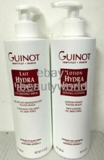 Guinot Hydra Fraicheur Refreshing Cleansing Milk  Toning Lotion 500ml cept
