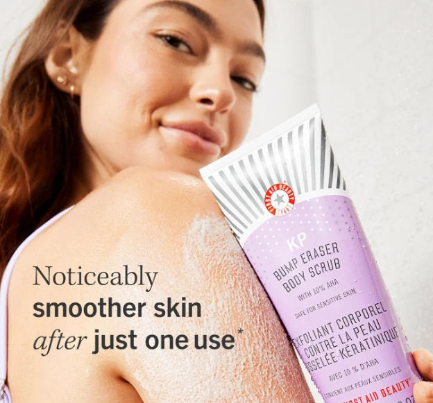 6X First Aid Beauty FAB Bump Eraser Exfoliating Body Scrub w/10% AHA 1.0oz Each - Image 2 of 4