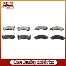 Front Rear Disc Brake Pad Set fits 2001-2005 Chevrolet Silverado 1500