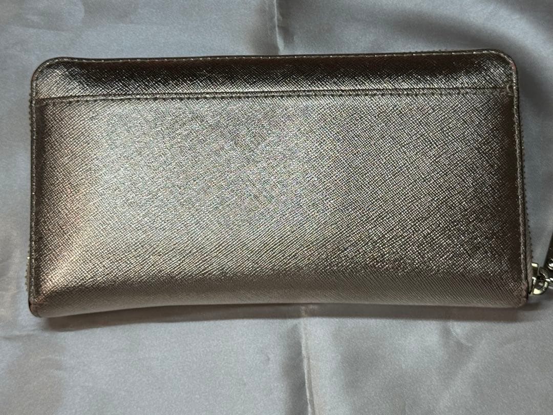 kate spade new york Cameron Street Lacey Wallet Rose Gold Leather Used thumbnail 3