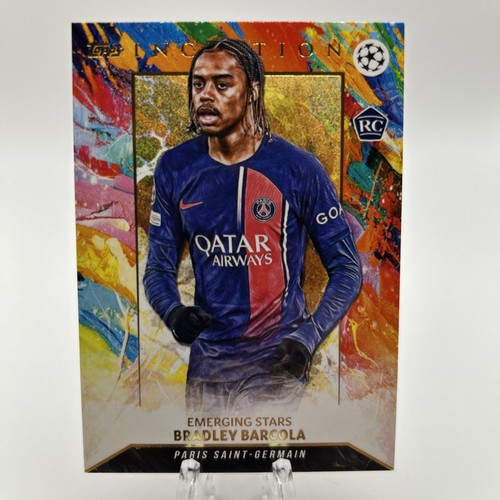 2023-24 Topps Inception UEFA Club Competitions - Emerging Stars Bradley Barcola