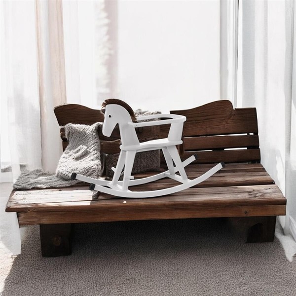 Schaukelpferd Schaukeltier Schaukel Pferd Baby Kinder Schaukelspielzeug-image