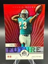 Ronnie Brown 2005 Upper Deck Reflections Future #'d /299 Rookie RC Card #298. rookie card picture