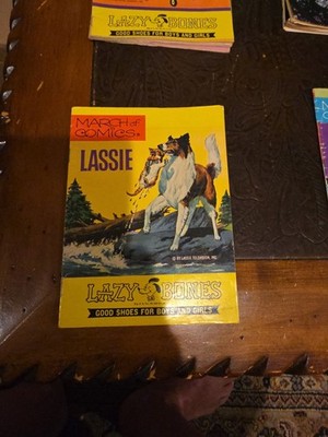 March Of Comics Lazy Bones shoes Lassie #394 1970 Heckert Shoe Store Appleton WI