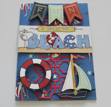 Anna Griffin "Fun Day Birthday" 3D Handmade Layered Card