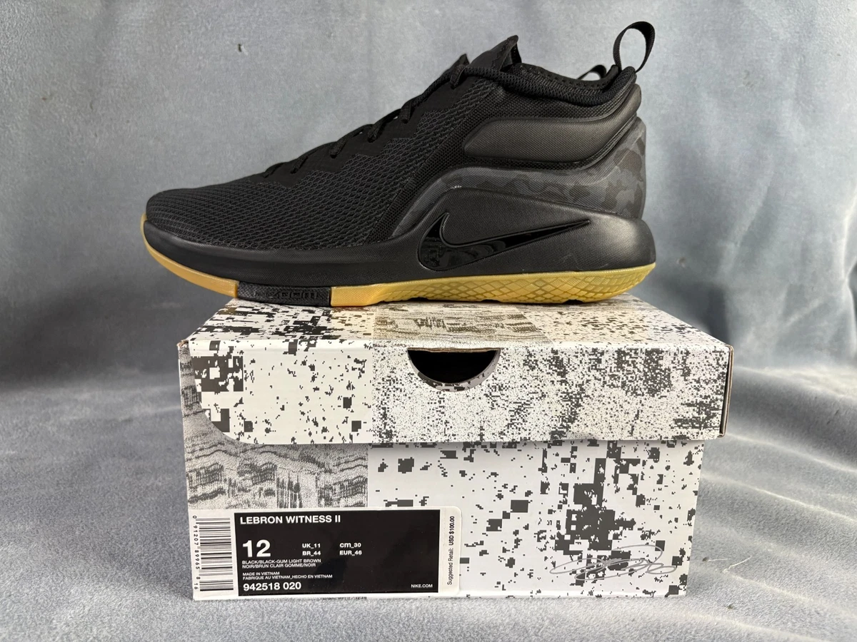 Las mejores ofertas en Nike LeBron Witness II Black - 942518-020
