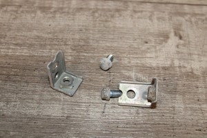 1986 Honda ATC250R Fuel Tank Mounting Brackets Upper