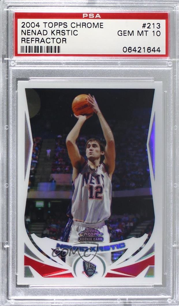 Topps Refractor Nenad Krstic R5u front