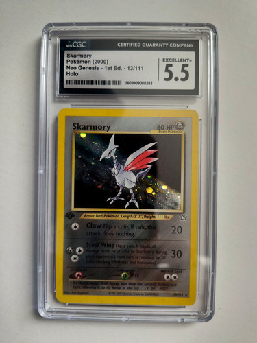 Skarmory (1st Edition) graded CGC 5.5 for sale on eBay