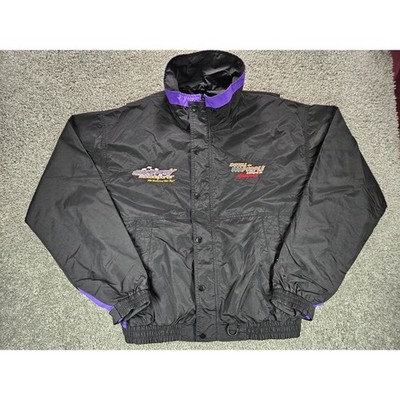 Tri-Mountain Shakedown Motorsports Sprint Car Racing Jacket Mens Large Black