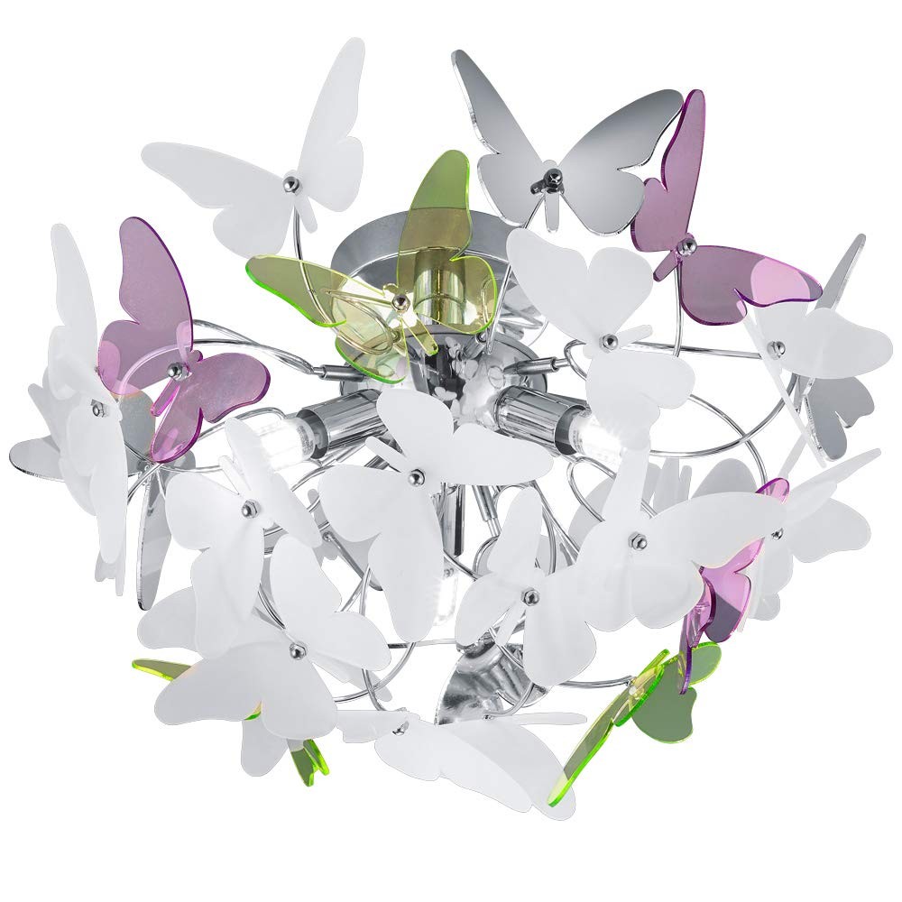 Plafonnier papillon compact solution gain de place pour petits plafonds bas