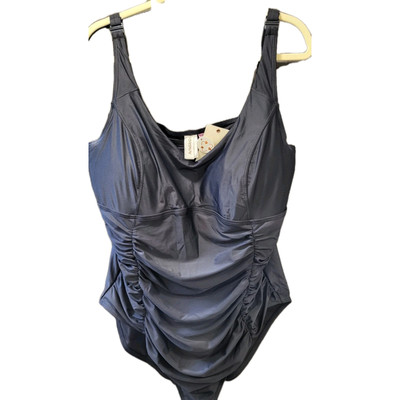 Artesands Nwt Raphael Black 18 E/ F Cup Underwire One-Piece Resort Swimsuit 
