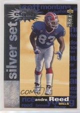 1995 Collector's Choice You Crash the Game Prizes Silver Set Andre Reed HOF 2q4