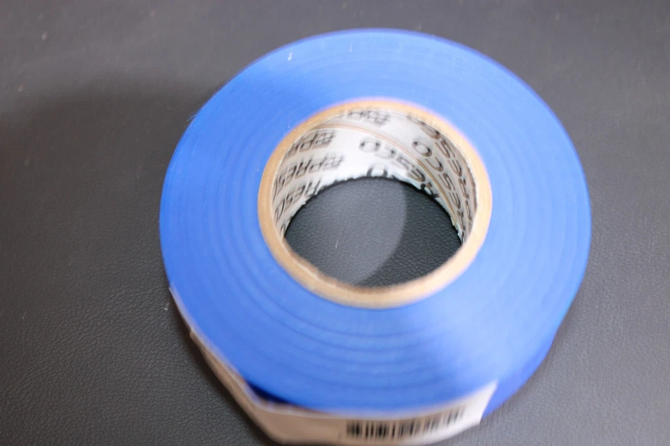 Presco 3/16 x 300 ft. Texas Blue Vinyl Flagging Tape - 6-Pack OSHA 1910.144 - Image 4 of 4