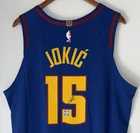 Nikola Jokic Signed Denver Nuggets Nike ADV NBA Authentic Jersey USASM & BAS COA