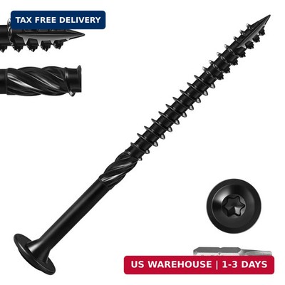 Lag Screws #14 x 6 Inch, (1lb, 20pcs) Heavy Duty Construction Structural Exterio
