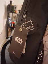 Star Wars Mandalorin Grogu The Child Backpack Lightweight Laptop Sleeve NEW
