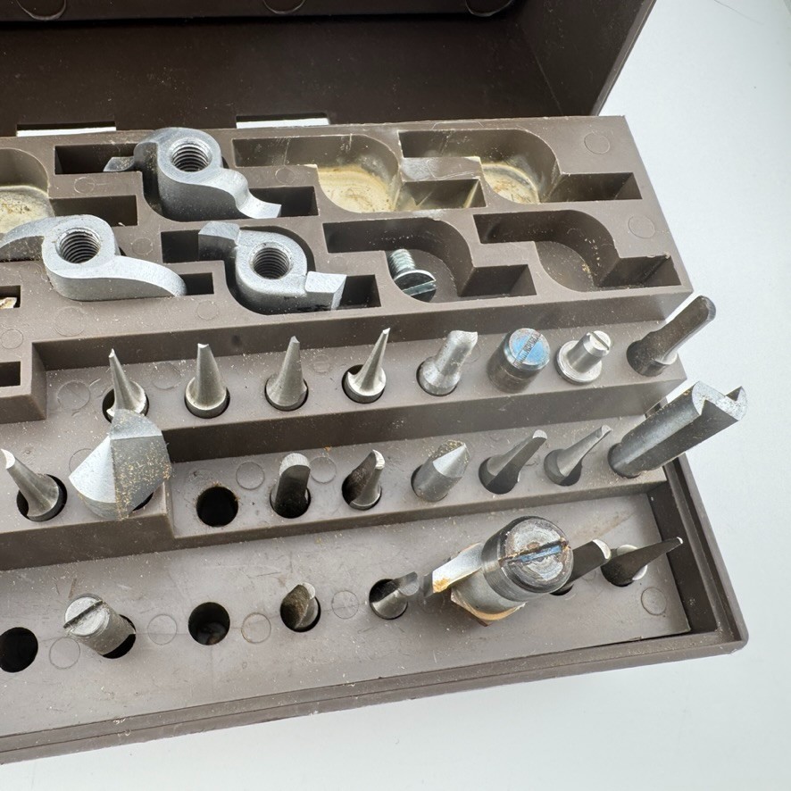 Sears Craftsmen Router Vintage Sears Craftsman Router Bit Set 21217 - 32 Pieces | eBay