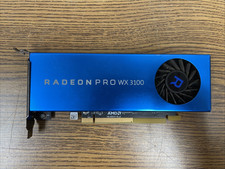AMD Radeon Pro WX 3100 4GB GDDR5 Video Card
