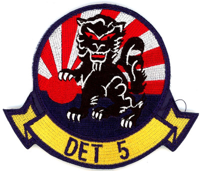 US Navy Patch: Fleet Logistics Support Squadron 30 (VRC-30) Det 5