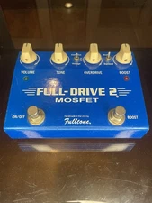 Fulltone Full-Drive 2 MOSFET Overdrive Pedal Guitar Tone Boost